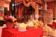 BAHRAIN, Manama, Jai Shree Krishna Hindu Temple, floral offerings for sale, BHR1709JPL