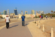 BAHRAIN, Manama, Karababad, Bahrain Fort site, and Manama skyline, BHR673JPL