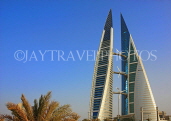 BAHRAIN, Manama, World Trade Centre towers, BHR271JPL