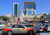 BAHRAIN, Manama, by Bab Al Bahrain, and taxis, BHR1215JPL