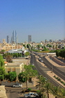 BAHRAIN, Manama, city view, and Bahrain World Trade Centre towers, BHR786JPL