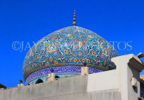 BAHRAIN, Manama, souq area, Matam Ajam Al Kabeer (Kabir) Mosque, dome, BHR1714JPLA
