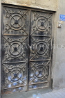 BAHRAIN, Manama, souq area, old house door, BHR1094JPL