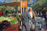 BAHRAIN, Noor El Ain, Garden Bazaar, Farmers Market, stalls and shoppers, BHR1202JPL