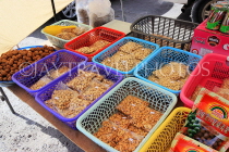 BAHRAIN, Saar Village, open air market, stall, variety of nuts for sale, BHR2286JPL