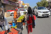 BAHRAIN, Saar Village, open air market scene, BHR2282JPL