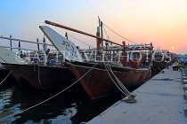 BAHRAIN, Sitra, Sitra Fisherman Port, waterfront, sunset, BHR2417JPL