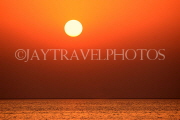 BAHRAIN, coast by Al Jasra, and sunset, BHR623JPL