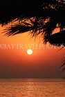 BAHRAIN, coast by Al Jasra, and sunset, BHR627JPL