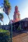 BARBADOS, Bridgetown, Garrison Savannah and clock tower, BAR308JPL
