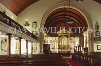 BARBADOS, Bridgetown, St Michael's Cathedral, interior view, BAR301JPL