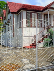 BARBADOS, Bridgetown area, colonial style house, BAR1366JPL