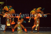 BARBADOS, Carnival dancer, cultural show, BAR372JPL