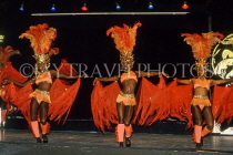 BARBADOS, Carnival dancers, cultural show, BAR373JPL