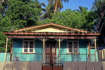 BARBADOS, Speightstown, typical house, BAR196JPL