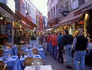 Belgium, BRUSSELS, Rue des Bouchers (famous restaurant street), BRS48JPL