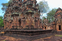 CAMBODIA, Angkor, Banteay Srei Temple, CAM1077JPL