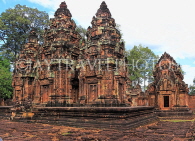 CAMBODIA, Angkor, Banteay Srei Temple, CAM1078JPL