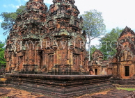 CAMBODIA, Angkor, Banteay Srei Temple, CAM1079JPL