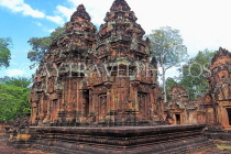 CAMBODIA, Angkor, Banteay Srei Temple, CAM1080JPL
