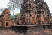 CAMBODIA, Angkor, Banteay Srei Temple, CAM1083JPL