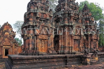 CAMBODIA, Angkor, Banteay Srei Temple, CAM1085JPL