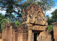 CAMBODIA, Angkor, Banteay Srei Temple, inner gateways, CAM1113JPL