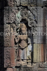 CAMBODIA, Angkor, Preah Khan Temple, Devata bas-relief carving, CAM1147JPL