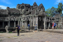 CAMBODIA, Angkor, Preah Khan Temple, East side gateway (gopura), CAM1173JPL