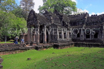CAMBODIA, Angkor, Preah Khan Temple, West Gateway (Gopura), CAM1164JPL