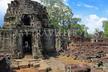 CAMBODIA, Angkor, Preah Khan Temple, entrance (gopura), CAM1193JPL