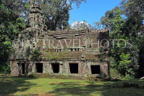 CAMBODIA, Angkor, Preah Khan Temple, outer building ruins, CAM1191JPL