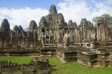 CAMBODIA, Angkor Wat, Bayon temple, CAM50JPL