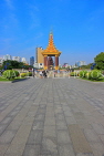 CAMBODIA, Phnom Penh, Norodom Sihanouk Memorial, and Park, CAM1787JPL