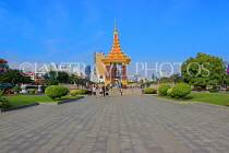 CAMBODIA, Phnom Penh, Norodom Sihanouk Memorial, and Park, CAM1788JPL
