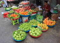 CAMBODIA, Phnom Penh, Phsar Chas (Market), fruit stalls, CAM1674JPL