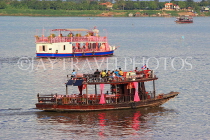CAMBODIA, Phnom Penh, Tonle Sap River, Cruise Boats, CAM1838JPL