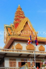 CAMBODIA, Phnom Penh, Wat Ounalom, main building, shrine hall, CAM1895JPL