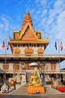 CAMBODIA, Phnom Penh, Wat Ounalom, main building, shrine hall, CAM1907JPL