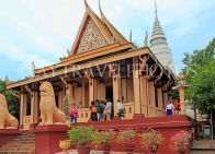 CAMBODIA, Phnom Penh, Wat Phnom, Main Hall (shrine hall), CAM1952JPL