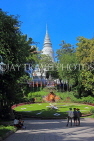 CAMBODIA, Phnom Penh, Wat Phnom, main stupa, CAM1932JPL
