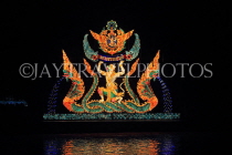 CAMBODIA, Phnom Penh, Water Festival, illuminated flotillas, Tonle Sap River, CAM1580JPL