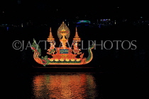 CAMBODIA, Phnom Penh, Water Festival, illuminated flotillas, Tonle Sap River, CAM1588JPL