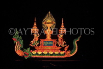 CAMBODIA, Phnom Penh, Water Festival, illuminated flotillas, Tonle Sap River, CAM1605JPL