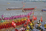 CAMBODIA, Phnom Penh, Water Festival, long boat races, CAM76JPL