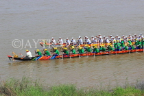 CAMBODIA, Phnom Penh, Water Festival, racing boats, Tonle Sap River, CAM1528JPL