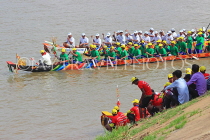 CAMBODIA, Phnom Penh, Water Festival, racing boats, Tonle Sap River, CAM1533JPL