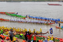 CAMBODIA, Phnom Penh, Water Festival, racing boats, Tonle Sap River, CAM1536JPL