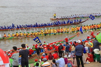 CAMBODIA, Phnom Penh, Water Festival, racing boats, Tonle Sap River, CAM1539JPL