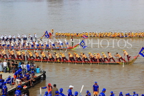 CAMBODIA, Phnom Penh, Water Festival, racing boats, Tonle Sap River, CAM1540JPL